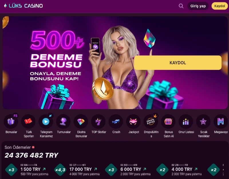 Lüks Gazino responsible gambling and control image